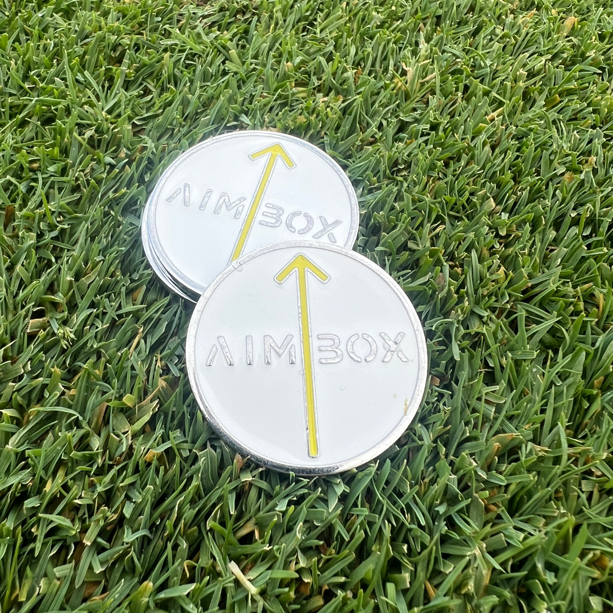 AimBox Ball Marker & Divot Tool