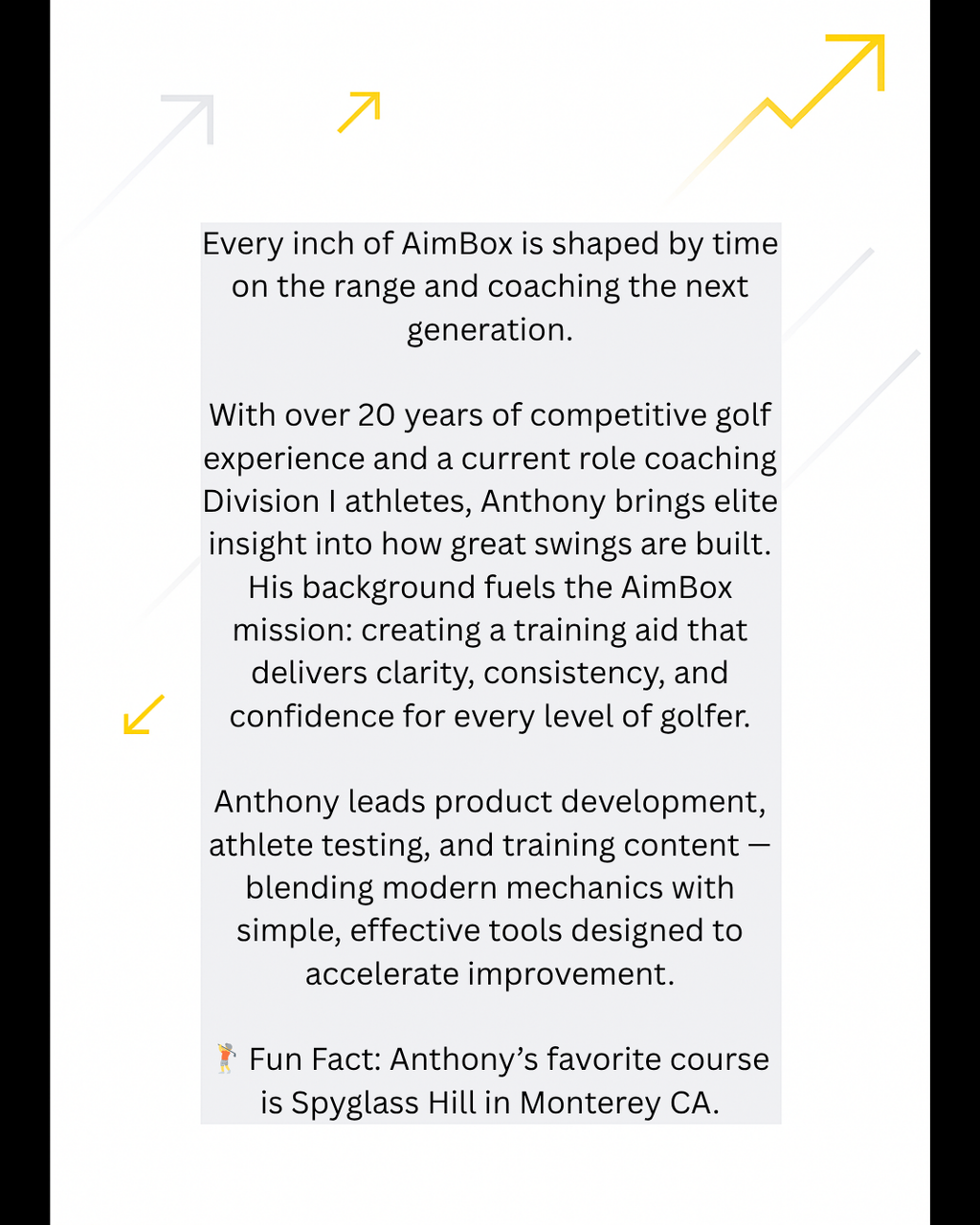 Personal Swing Analysis + Custom AimBox Drill Plan