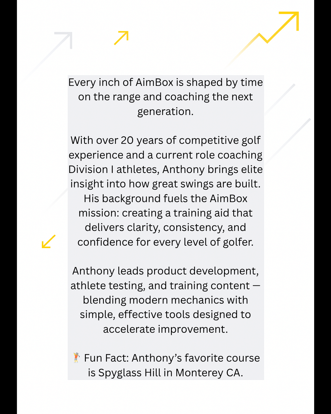Personal Swing Analysis + Custom AimBox Drill Plan