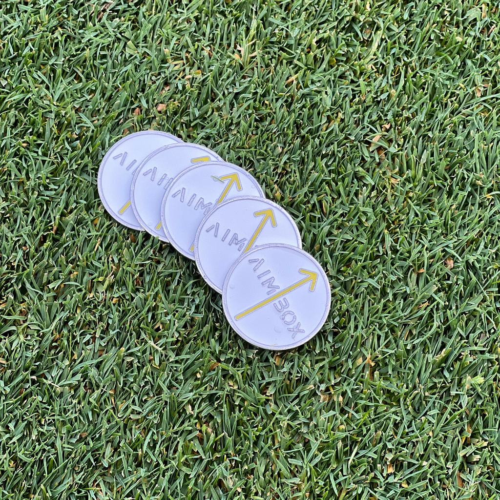 AimBox Ball Marker & Divot Tool