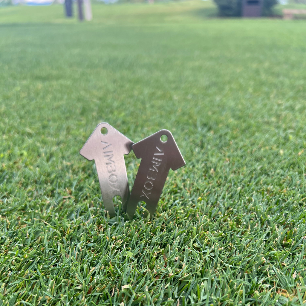 AimBox Ball Marker & Divot Tool