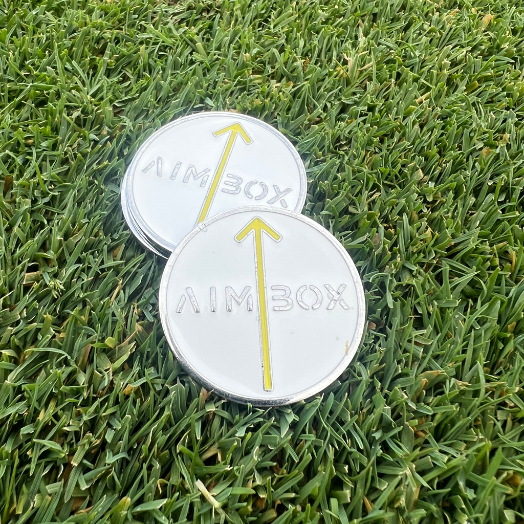 AimBox Ball Marker & Divot Tool